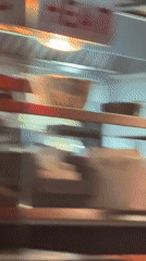 Women dining at Russian restaurants captured in brief recordings