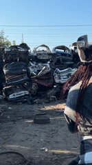 Exploring a massive car junkyard in automotive hub Tolyatti