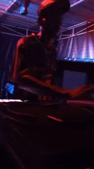 DJ performs at club venue in Lokoja, Nigeria
