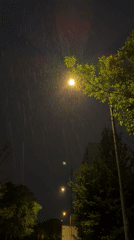 Nighttime residential scenes documented in Moscow neighborhood
