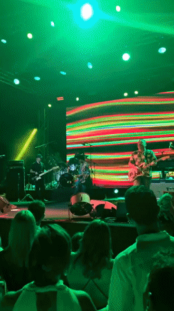 Morcheeba performs live at an outdoor venue in Montenegro