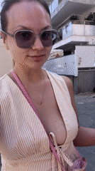 Woman displays cake during #PocketChallenge social media activity