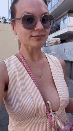 Woman displays cake during #PocketChallenge social media activity