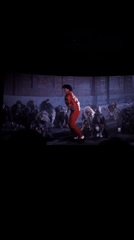 Moscow theater screens Michael Jackson's Thriller music video