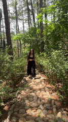 Family enjoys casual outdoor moments in Da Lat forest