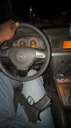 Driver observed in Opel vehicle in Jos, Nigeria