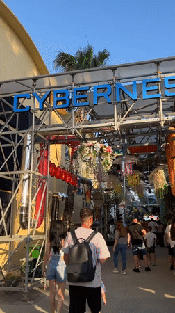 Outdoor festival with art installations draws crowds in Limassol
