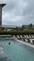 Families enjoy pool time at Velingrad resort
