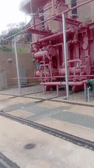 Security camera installation at Shiroro hydroelectric site, Nigeria