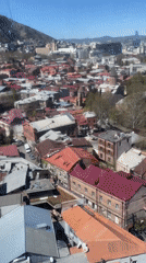 Morning scenes captured across Tbilisi landmarks and streetlife