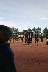 Soccer teams play matches, train on Kenyan fields