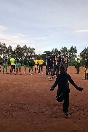 Soccer teams play matches, train on Kenyan fields