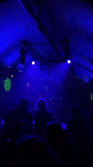 Underground music event documented in London railway arch venue