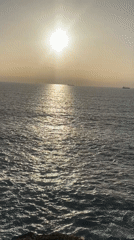Sunny afternoon coastal scenes documented along Safi, Morocco cliffs