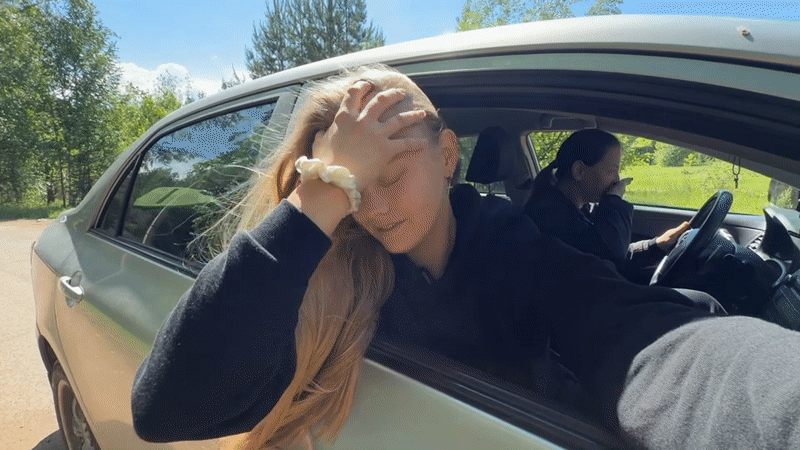 Spring morning moments captured across Chaikovsky, Russia