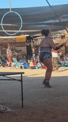 Woman in harlequin costume spotted in Joshua Tree