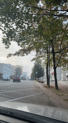 Early autumn street scenes from Minsk, Belarus