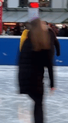 Ice bumper cars and skating draw crowds to NYC rink