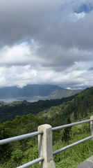 Morning Views Captured of Kintamani Lake Region, Indonesia