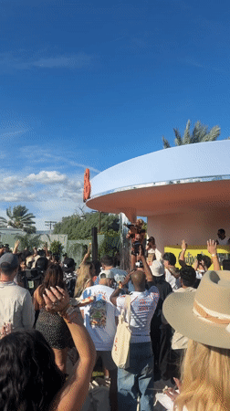 DJ and Singer Perform for Crowds at Outdoor Indio Event