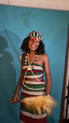 Traditional Igbo attire photo session captured in Durimi, Nigeria