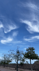 Clear skies with cirrus clouds observed in Mui Ne