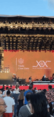 Montenegro Government Concert Draws Crowds in Decorated Podgorica