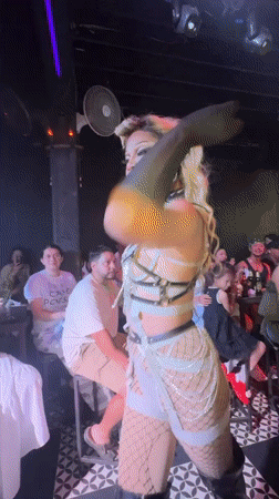Live cabaret show at 6IXSECRET venue in Chiang Mai