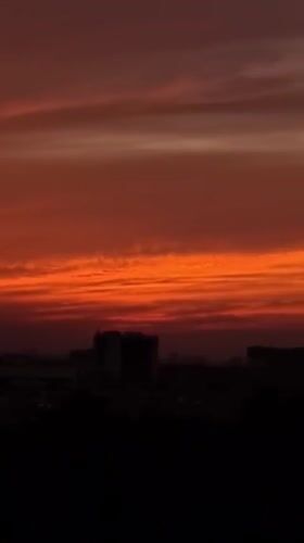 Novosibirsk sunset evening, apartment views and indoor moments