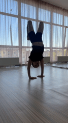 Young dancers practice moves in Votkinsk studio session