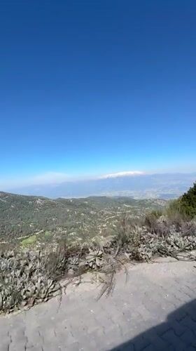 Mountain overlook documented in Seydikemer, Turkey