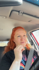 Woman enjoys mint, music while driving in Chaikovsky