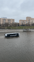 Ordinary Moscow street life documented during overcast Friday morning