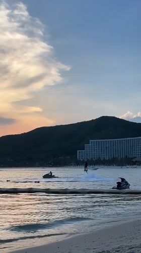 Sunset beach thrills and a Nha Trang amusement park at night