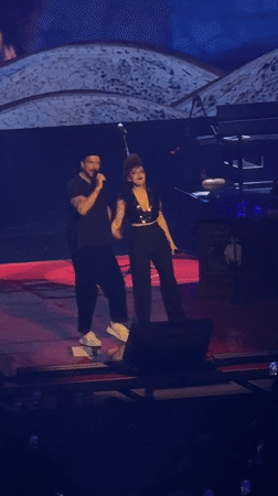 Large crowd fills Miami stadium with Goya signage visible