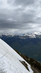 Morning mountain tourism moments captured in Estosadok, Russia