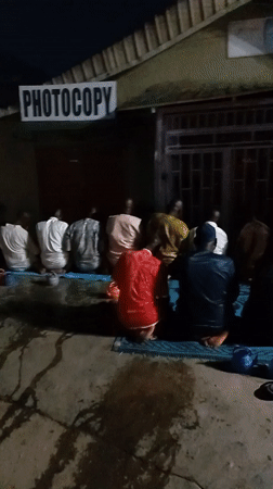 Evening street life documented across Ikeja, Nigeria commercial district