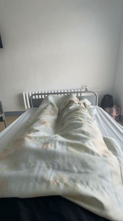Patient receives IV treatment in Sliven hospital room
