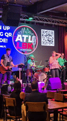 Live band karaoke night in full swing in Roswell, GA