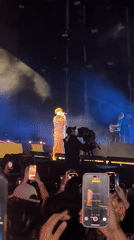 Late-night concert performance recorded in Mexico City