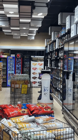 Store interior documented by witnesses in Varna, Bulgaria