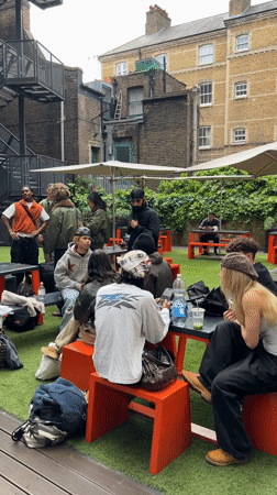 London bicycle memorial and wheel scenes documented Thursday morning