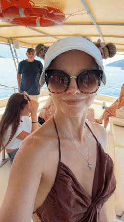 Boat day on the Adriatic off the coast of Budva