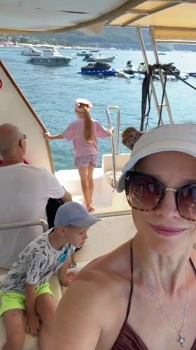 Boat day on the Adriatic off the coast of Budva