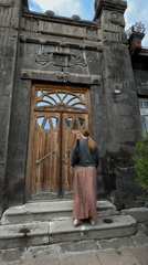Historic Gyumri architecture and daily life captured by witnesses