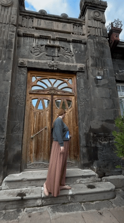 Historic Gyumri architecture and daily life captured by witnesses