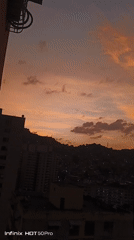 Evening twilight and domestic moments captured across Caracas