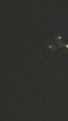 Colored lights spotted in night sky over Netanya