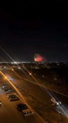 Fireworks Display Lights Up Marrakesh Skyline Monday Night