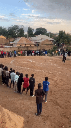 Afternoon soccer and everyday life in Jos, Nigeria